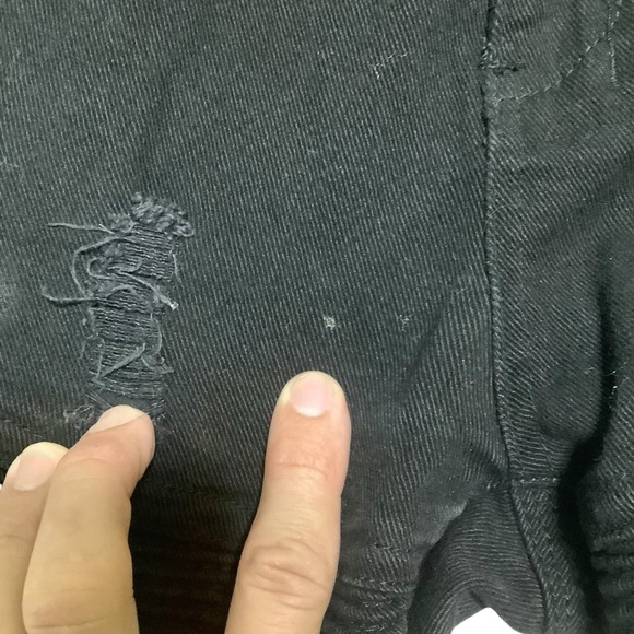 Ring of Fire Slim Fit Jeans Sz 34W 30L Black - Picture 8 of 9